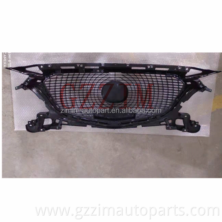 Plastic Diamond Tip Front Middle Grill For M*zda 3 017+